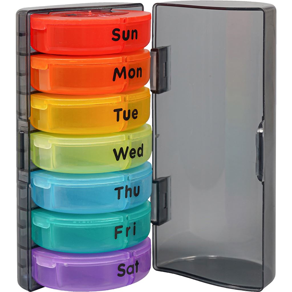 7 Day Pill Box with Case