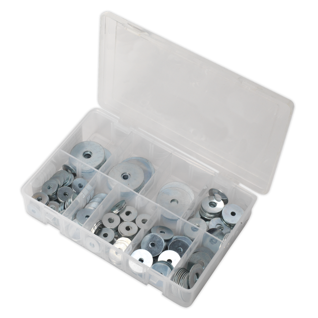 Zinc Plated Repair Washer Assortment M5-M10 240pc