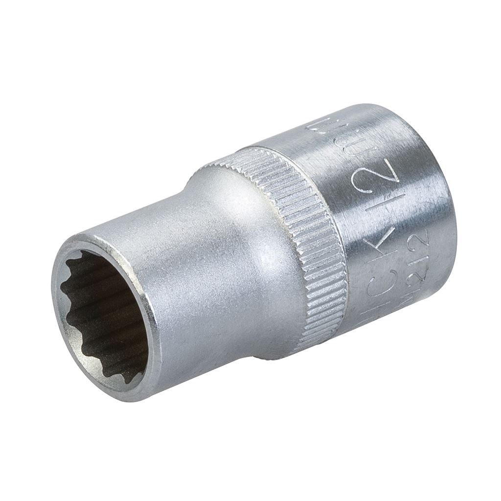 King Dick Socket SD 1/2" Metric 12pt - 12mm