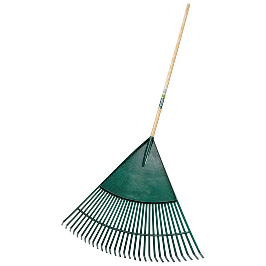 Extra Wide Plastic Leaf Rake, 800mm