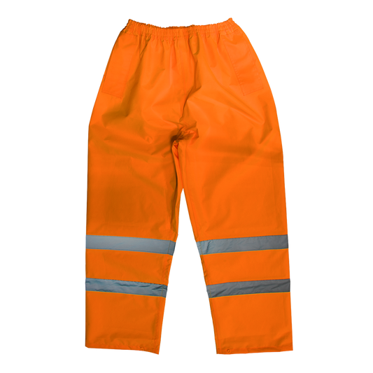 Worksafe&#174; Hi-Vis Orange Waterproof Trousers - X-Large