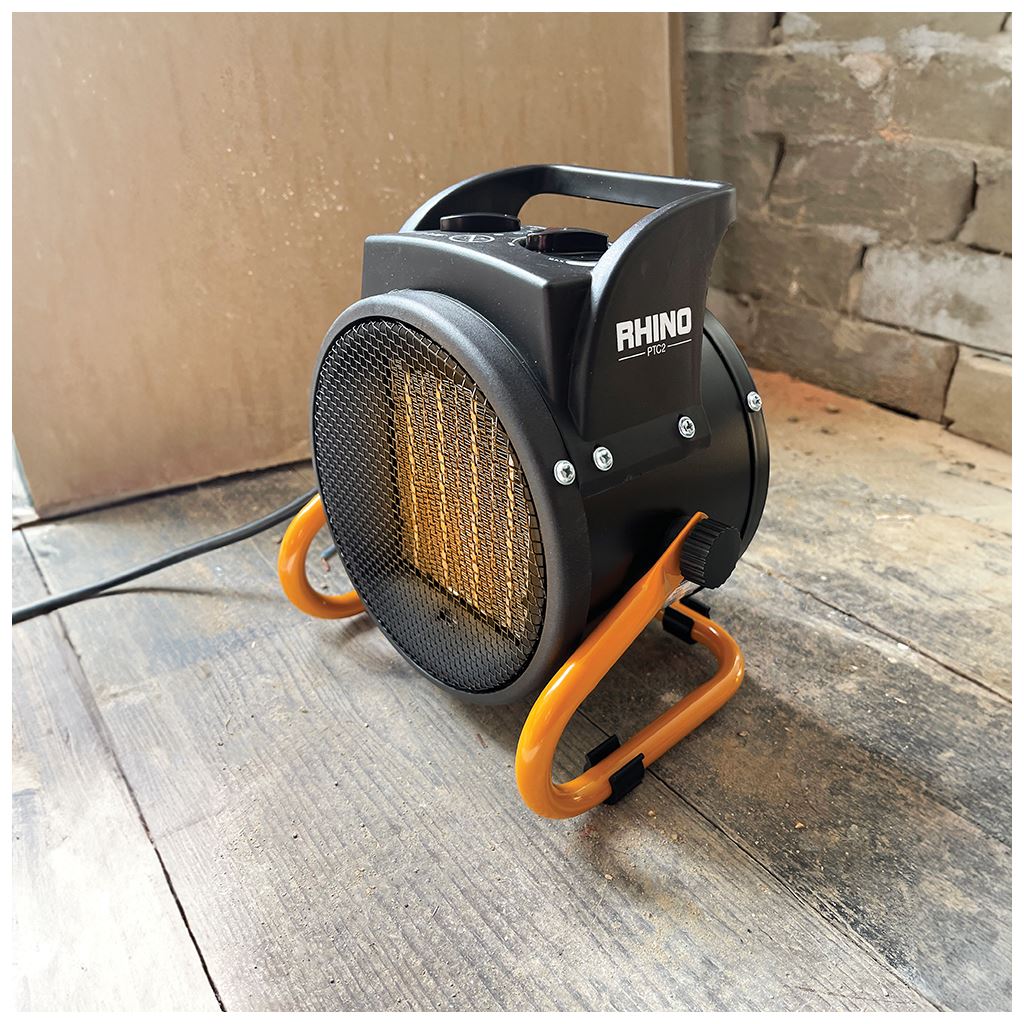 Rhino PTC2 2kW Fan Heater - 230V