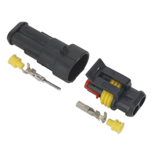 2-Way Superseal Male & Female Connector - 1 pair