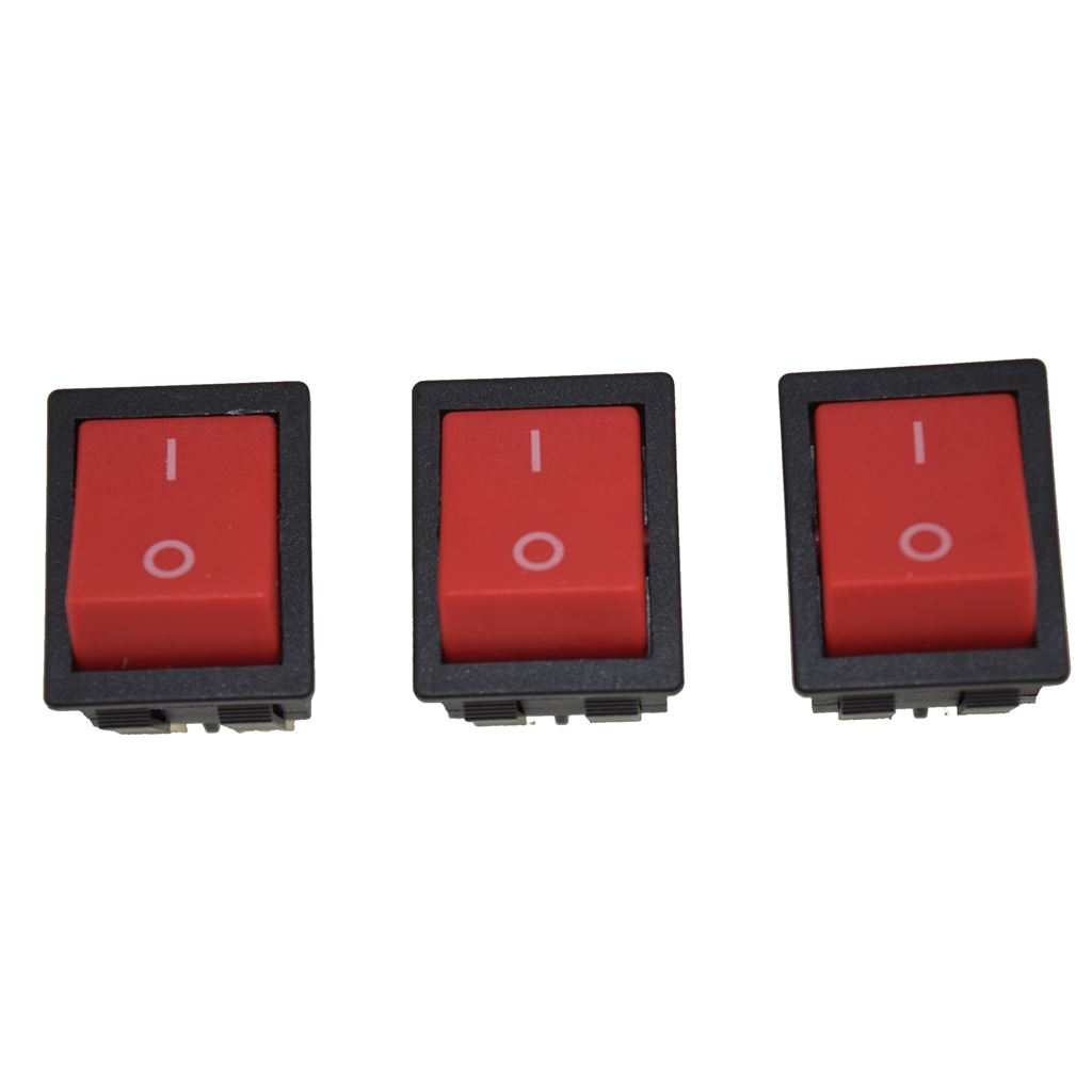 Numatic On/Off Rocker Vacuum Cleaner Switch (Pack of 3) | Compatible Replacement by Ufixt