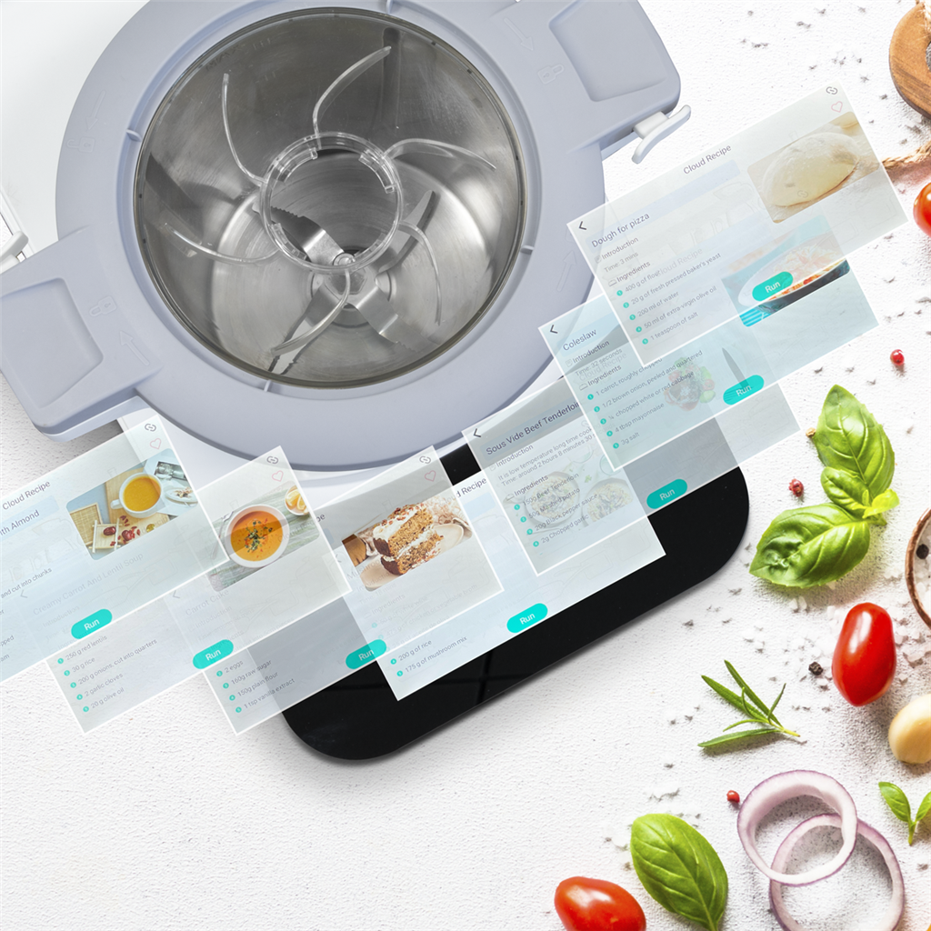 Baridi Smart Kitchen Robot Thermo-Cooker, 18 Preset Functions, 7? TFT Touch Screen - DH189