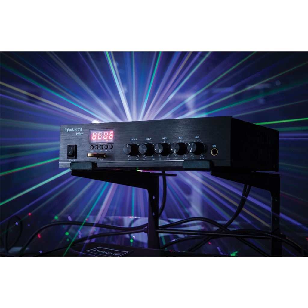 DM-Series Mixer-Amp with USB/FM and Bluetooth - DM60 Digital 100V 60W