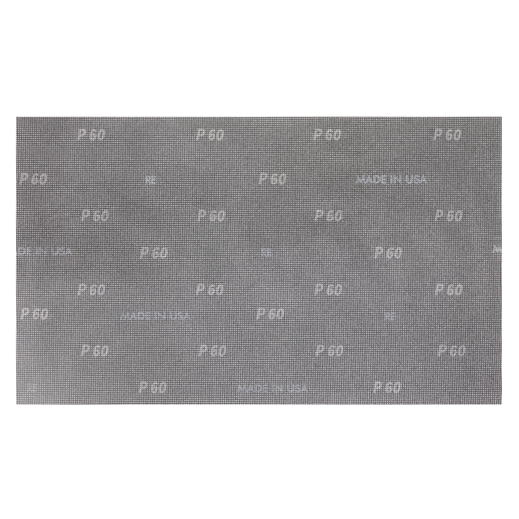 Worksafe&#174; 12 x 18" Mesh Orbital Screen Sheets 60Grit - Pack of 10