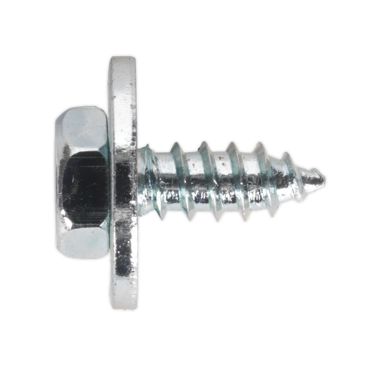 Zinc Plated Acme Screw with Captive Washer M10 x 3/4" - Pack of 100