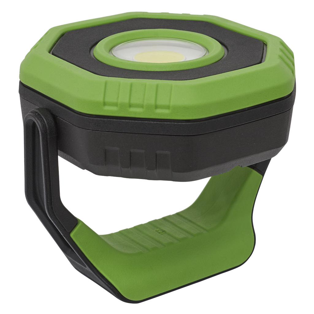 360&#176; Rechargeable Pocket Floodlight with Magnet 14W COB LED - Green