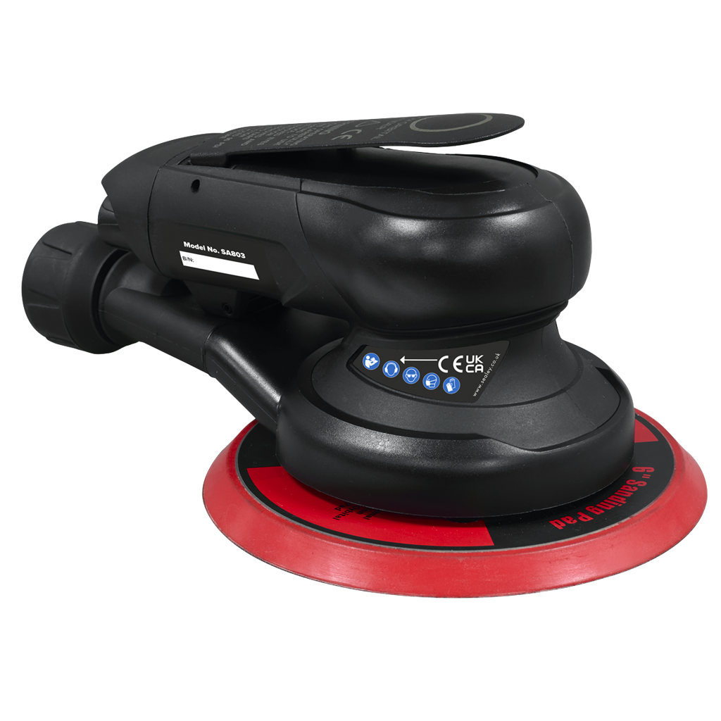 Air Palm Orbital Sander 6" &#216;150mm Dust-Free