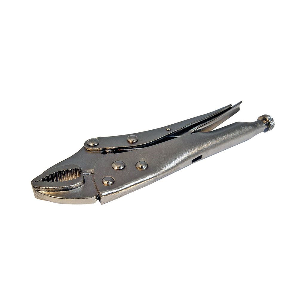 Silverline Self-Locking Pliers - 180mm Curved