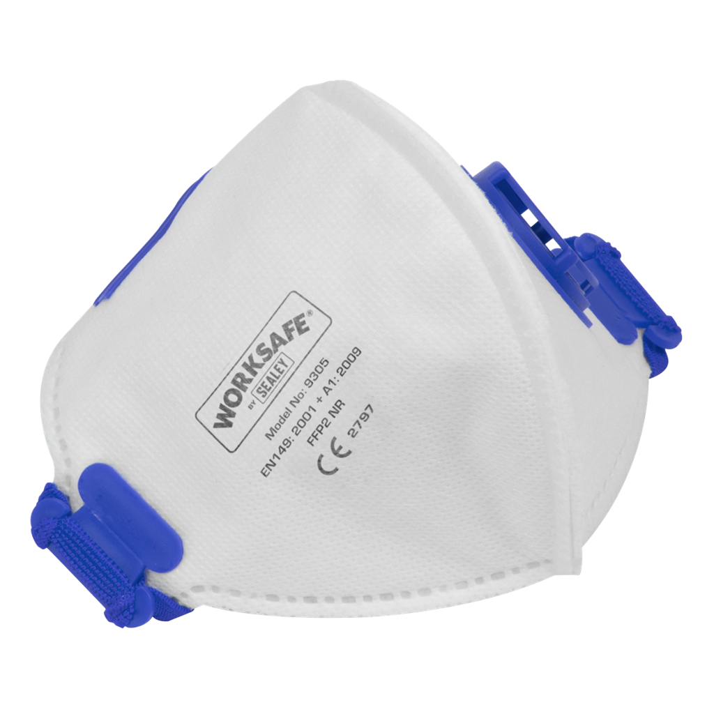 Worksafe&#174; Valved Fold Flat Mask FFP2 - Pack of 10