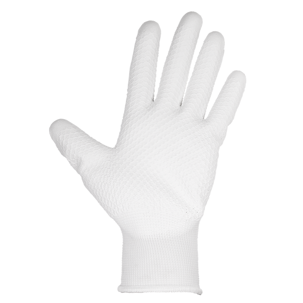 Worksafe&#174; White Precision Grip Gloves, X-Large - Box of 120 Pairs