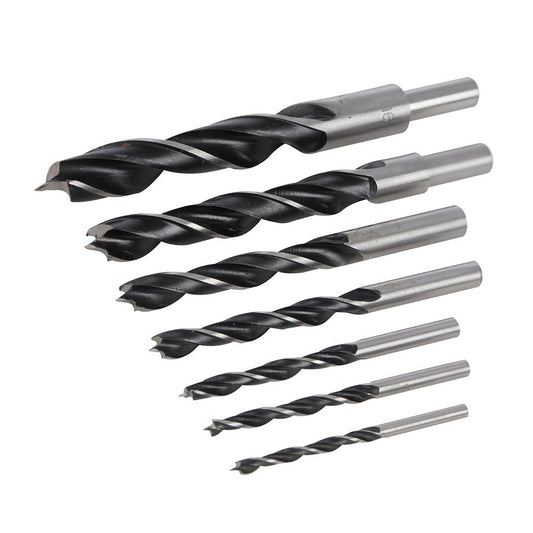 Silverline Lip & Spur Drill Bit Set 7pce - 4 - 16mm