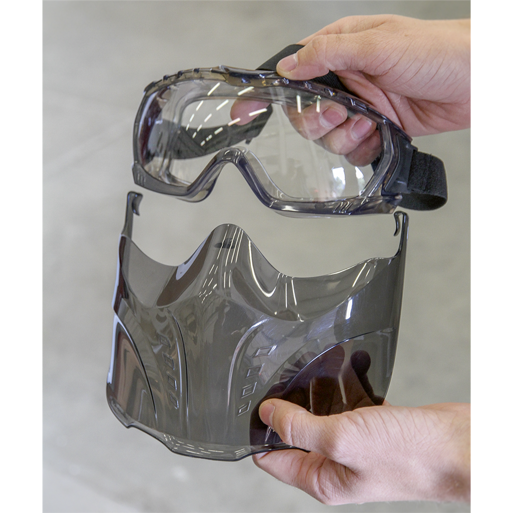 Worksafe&#174; Safety Goggles with Detachable Face Shield