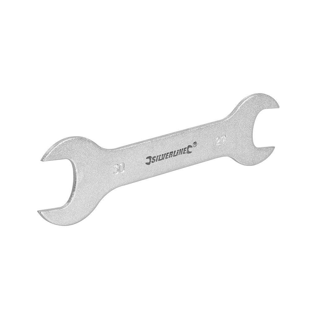 Silverline Double-Ended Gas Bottle Spanner - 27 & 30mm