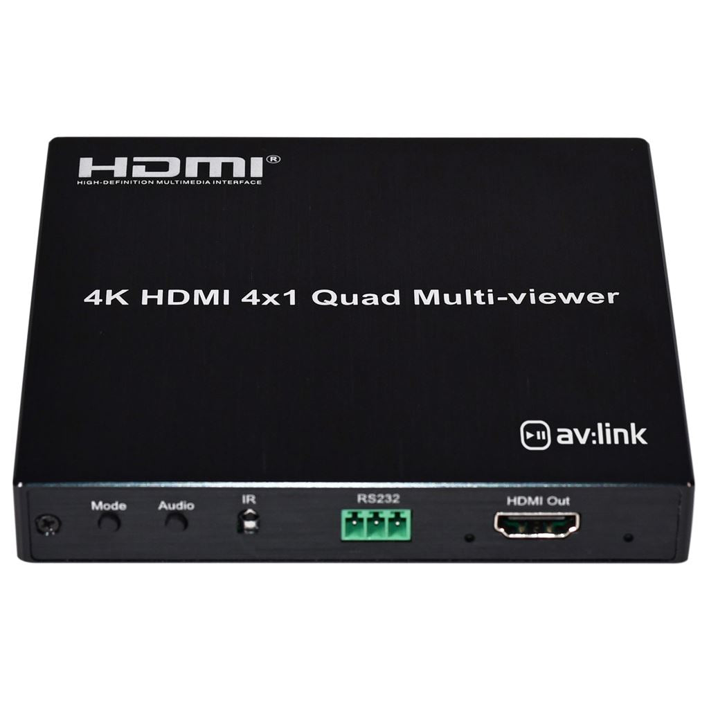 4K HDMI Multi-viewer 4x1 - Multiviewer - HDMV-41