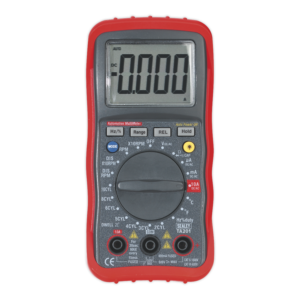 13-Function Digital Automotive Analyser with Inductive Coupler