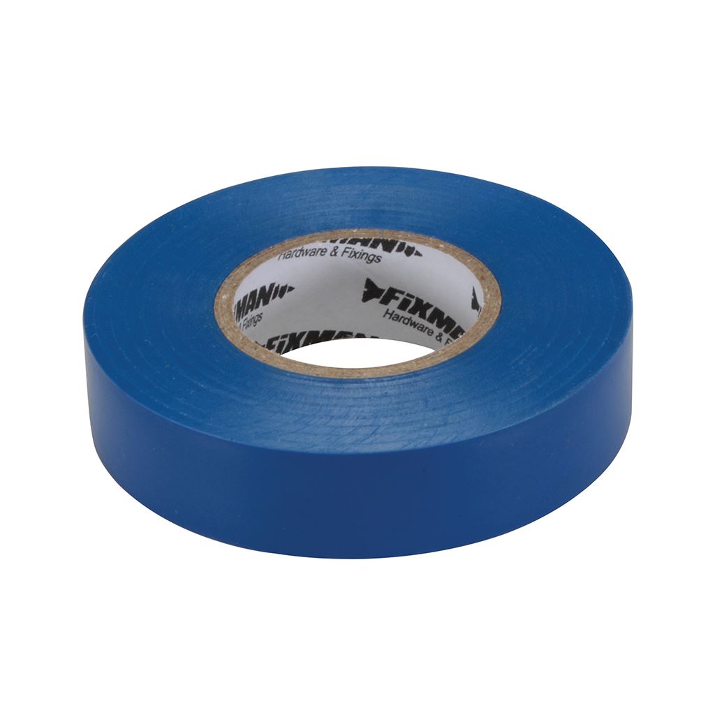 Fixman Insulation Tape - 19mm x 33m Blue