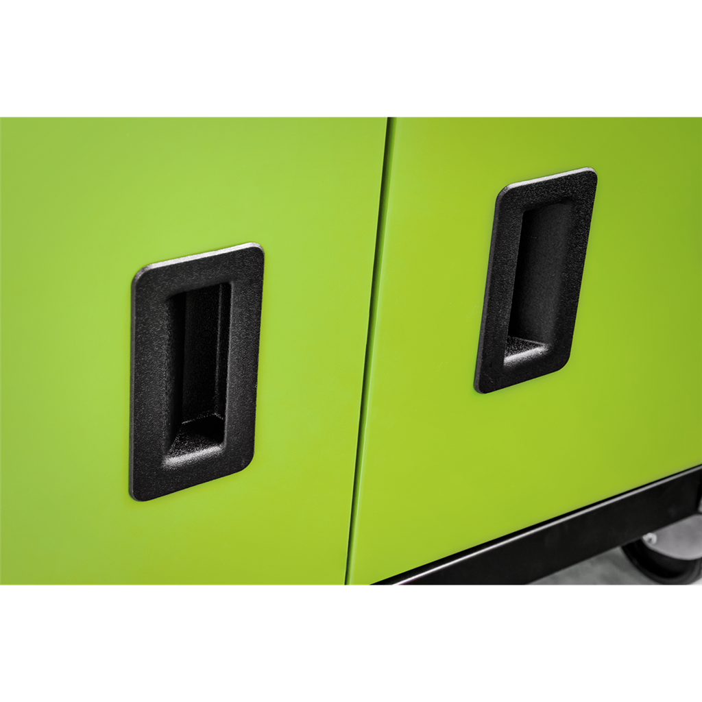 Topchest & Rollcab Combination 6 Drawer with Ball-Bearing Slides - Green
