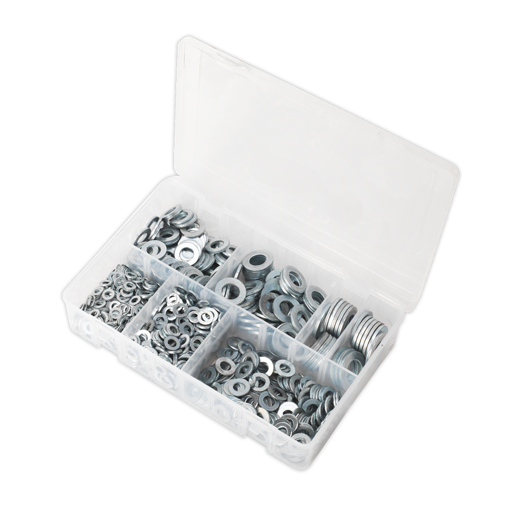 Flat Washer Assortment M5-M16 Form A 1070pc
