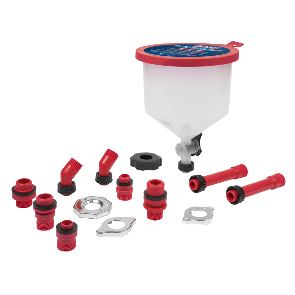 Automotive Coolant Filling Set Non-Spill 15pc