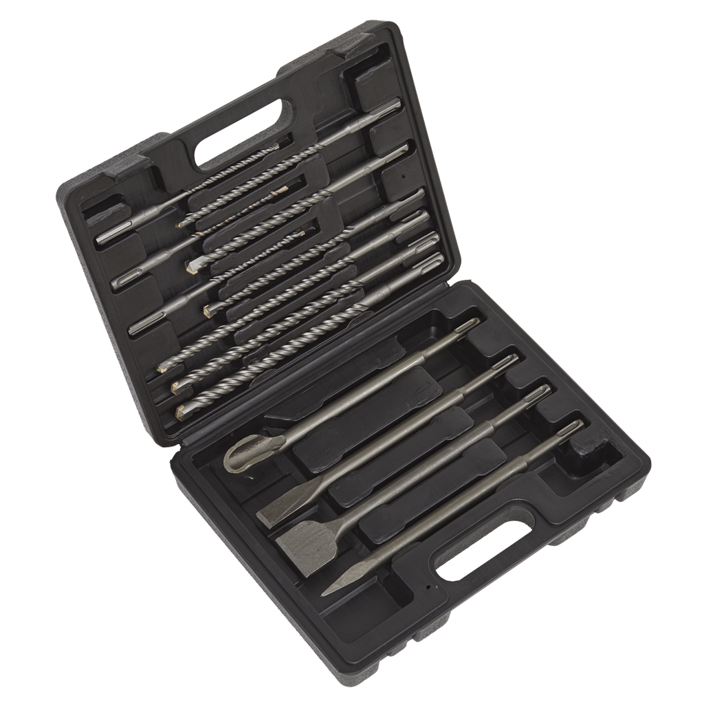 Worksafe&#174; SDS Plus Drill Bit & Chisel Set 13pc