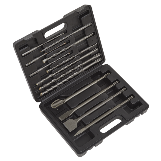 Worksafe&#174; SDS Plus Drill Bit & Chisel Set 13pc