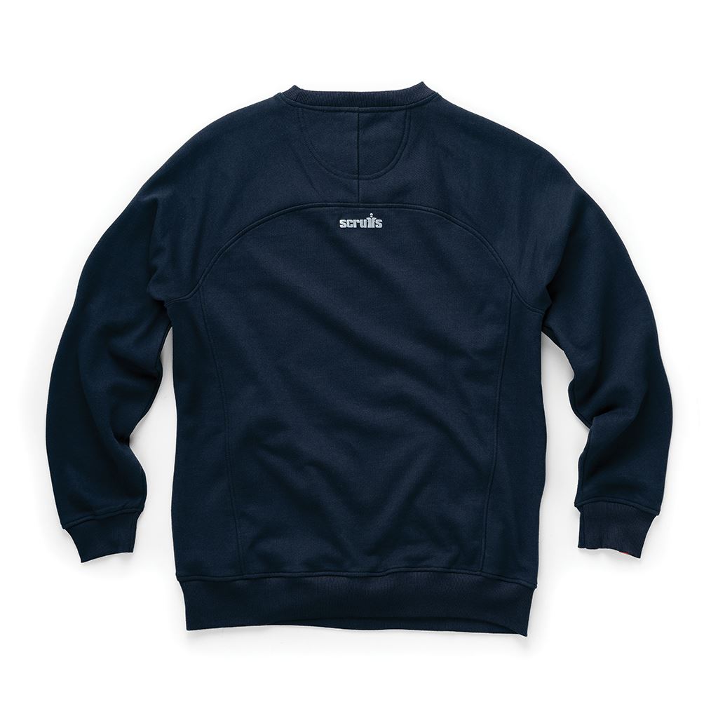 Scruffs Eco Worker Sweatshirt Navy - XS