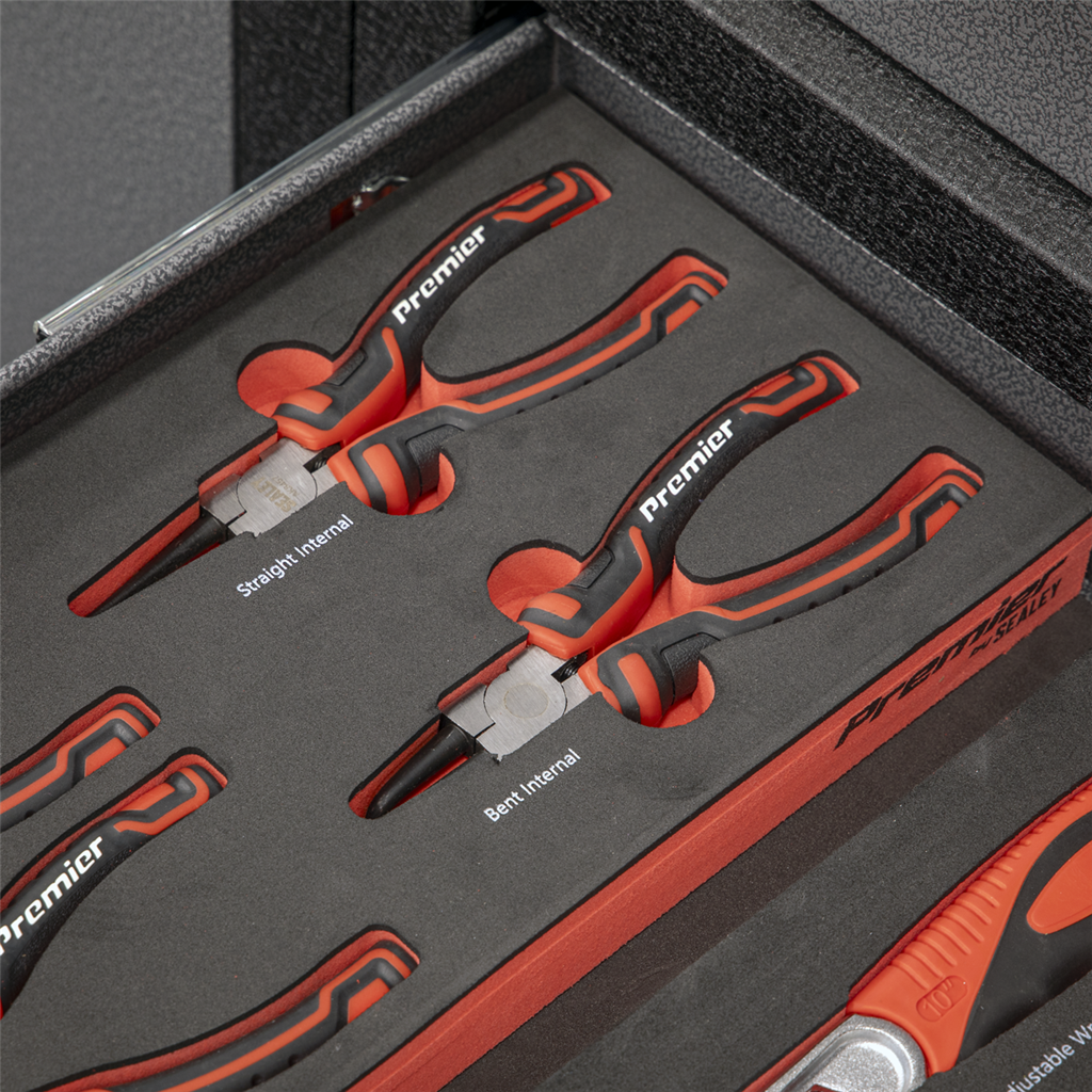 Premier Circlip Pliers Set with Tool Tray 4pc
