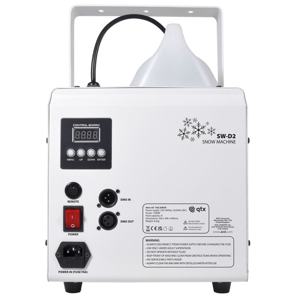 SW-D2: Digital Snow Machine 1500W