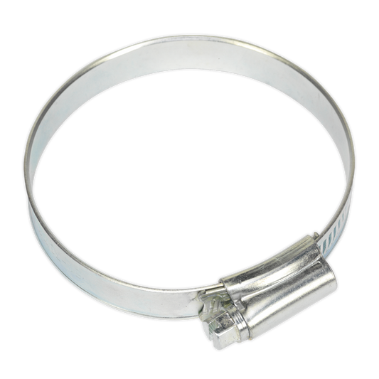 Zinc Plated Hose Clip 51-70mm - Pack of 10