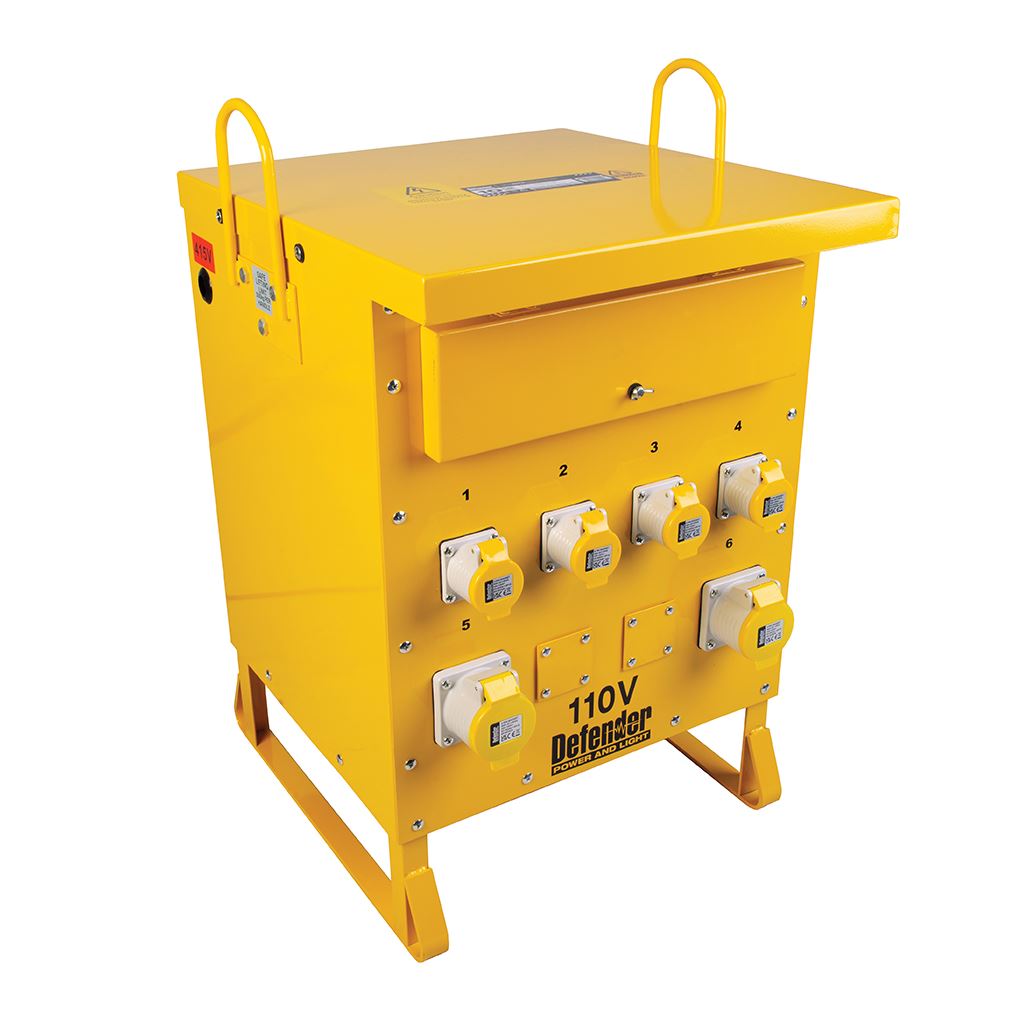 Defender 10kVA 3-Phase Transformer 16A/32A - 110V