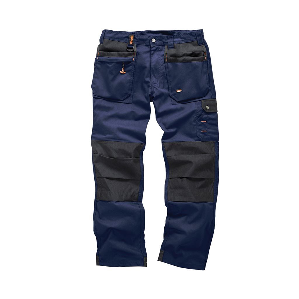 Scruffs Worker Plus Trousers Navy - 38L