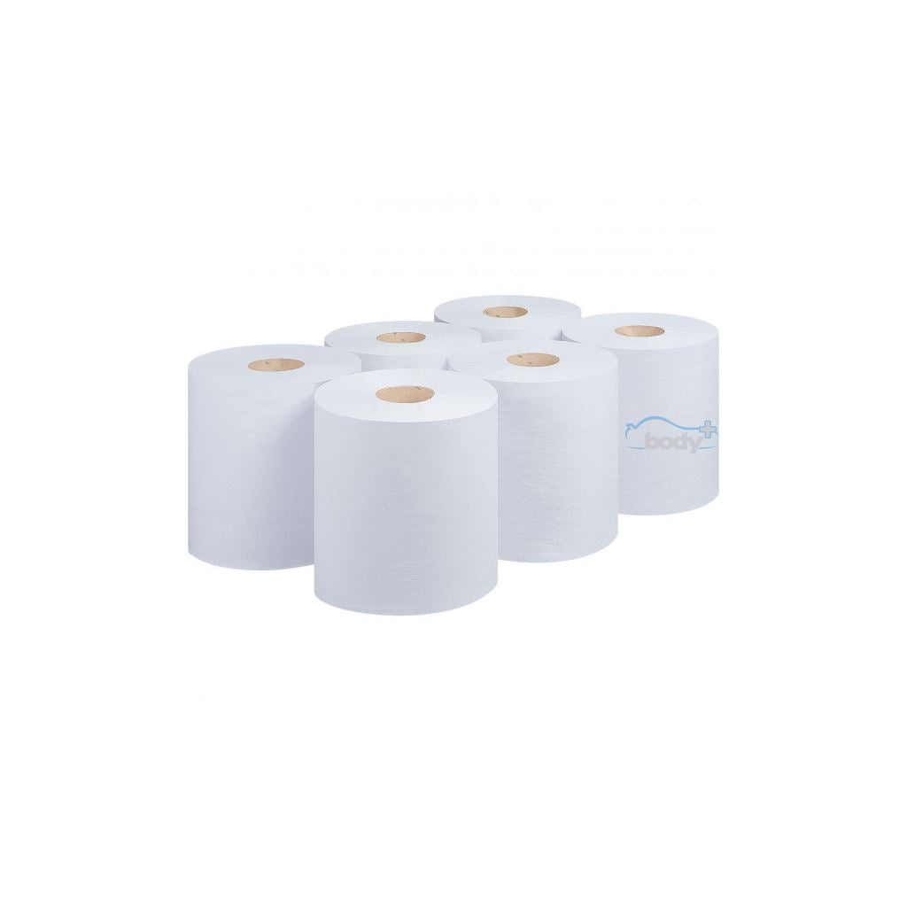 2 ply White Centrefeed - 125m x 185mm