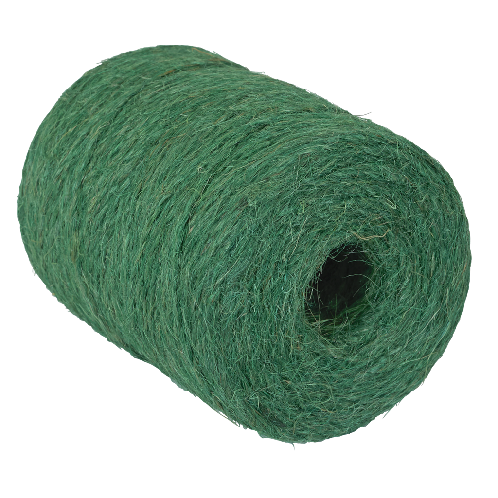 1mm x 100m Jute Twine Green