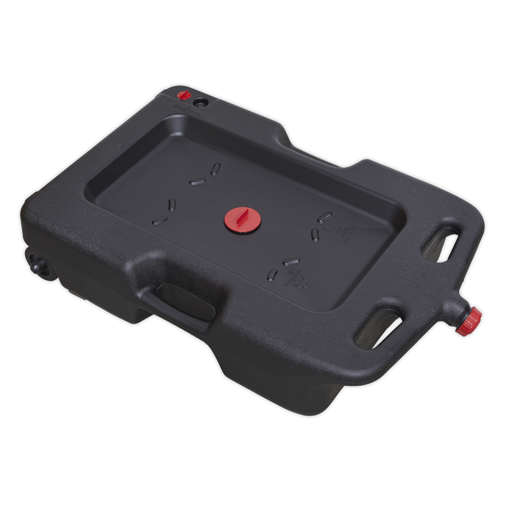 Oil/Fluid Drain & Recycling Container with Wheels 57L