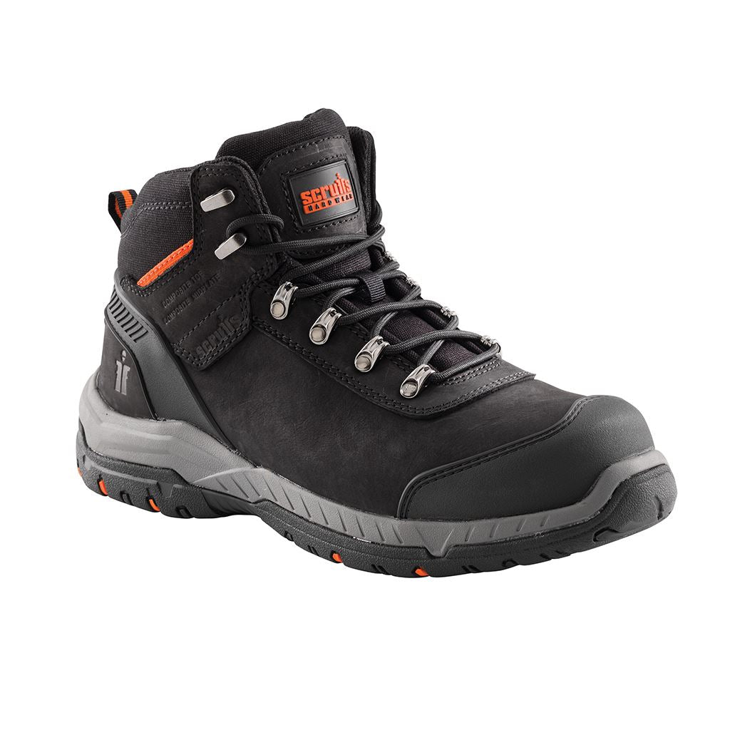 Scruffs Sabatan Safety Boots Black - Size 10.5 / 45