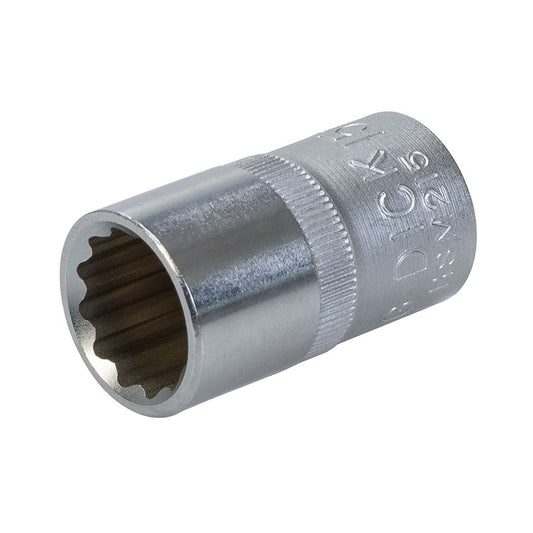 King Dick Socket SD 1/2" Metric 12pt - 15mm