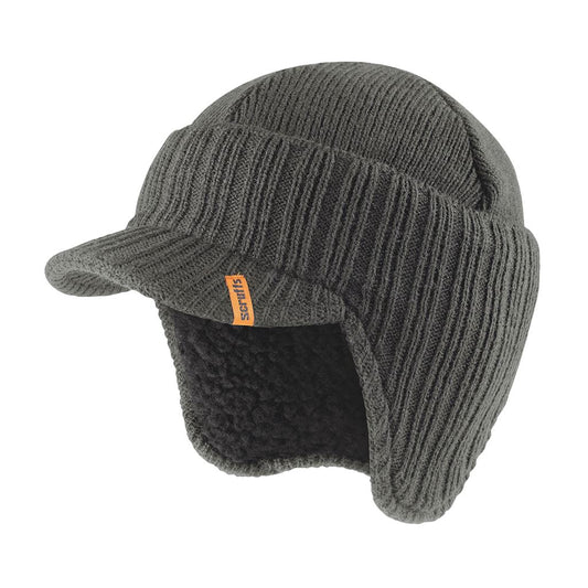 Scruffs Peaked Beanie Graphite - One Size