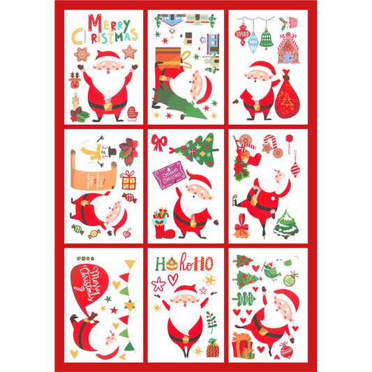 Xmas Haus Christmas Window Themed Sticker set of 120