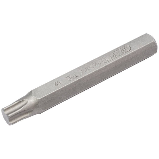 T50 x 75mm Draper TX-STAR&#174; 10mm Insert Bit for Mechanic&#39;s Bit Sets