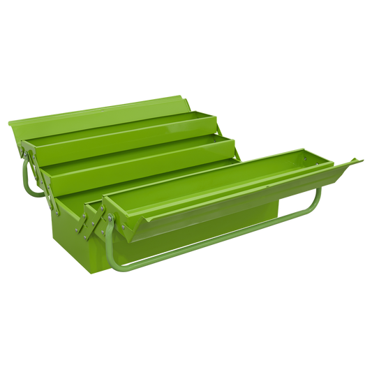 4 Tray Cantilever Toolbox 530mm - Green