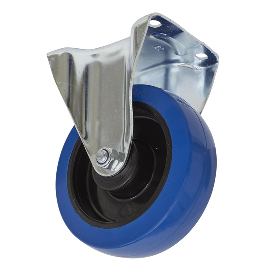 160mm Castor Wheel with Fixed Plate