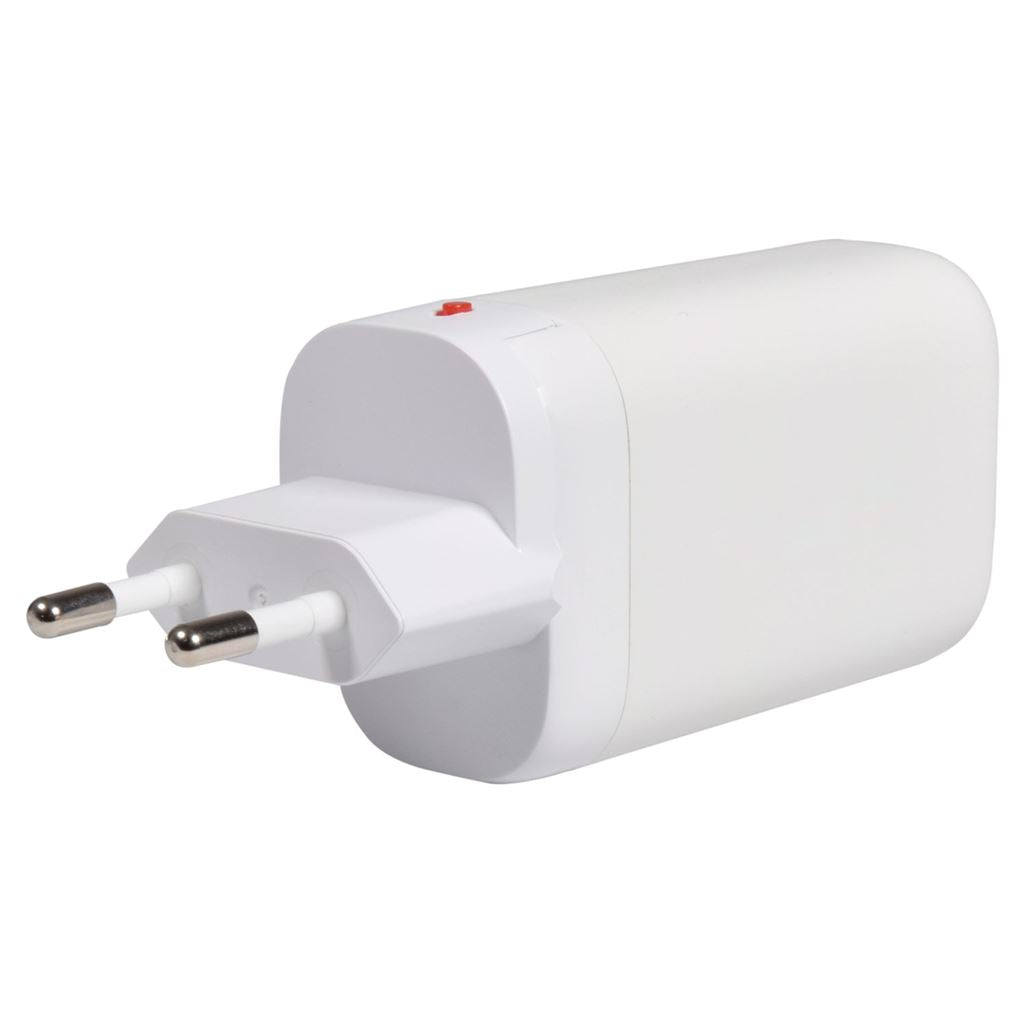 65W GaN USB A & 2xC UK/US/EU Charger - UK, USA