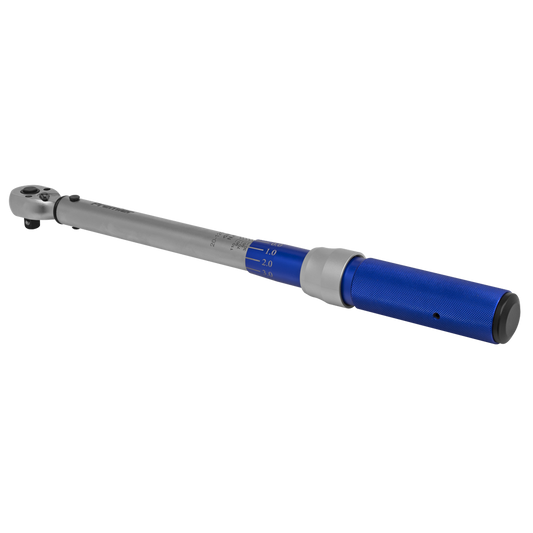 Premier Calibrated Micrometer Torque Wrench 3/8"Sq Drive 20-120Nm