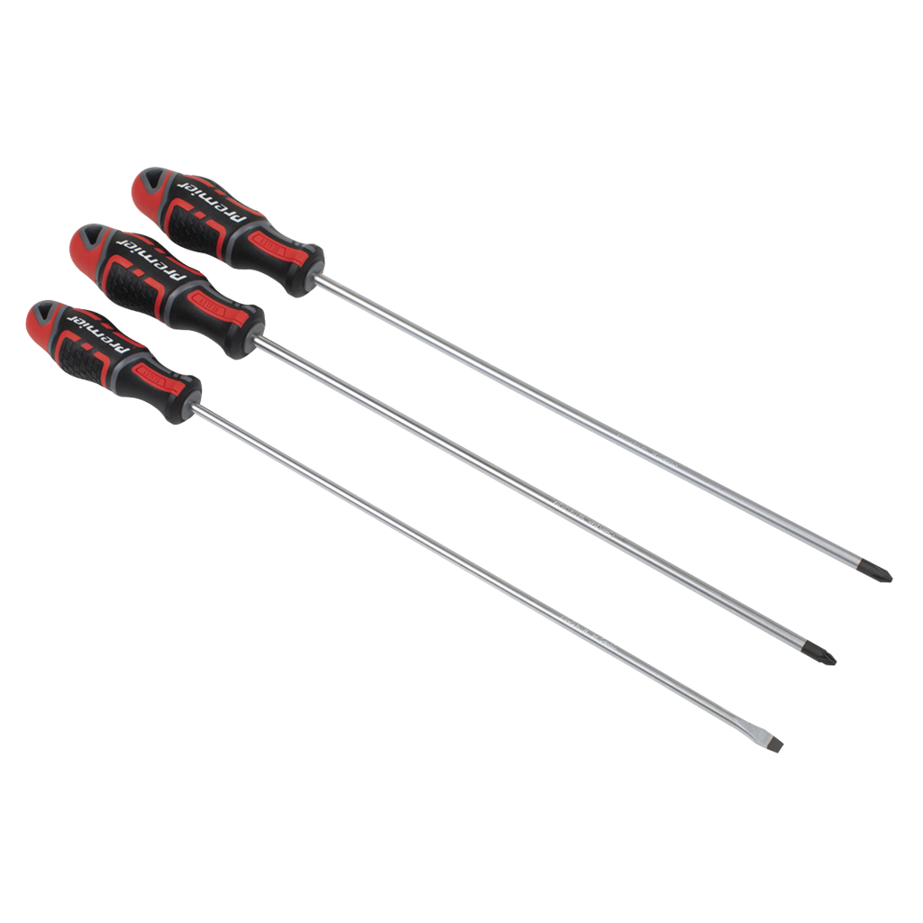 GripMAX&#174; Screwdriver Set Extra-Long 3pc