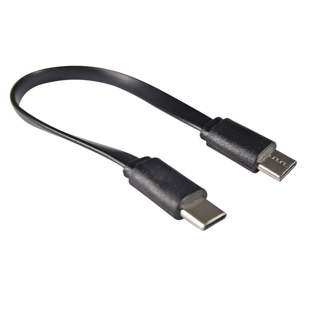 USB Type-C to C Short Sync & Charge Flat Cable 20cm - C-C