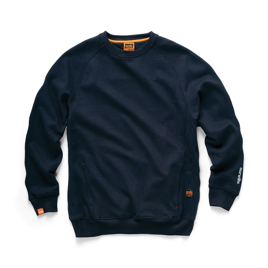 Scruffs Eco Worker Sweatshirt Navy - S