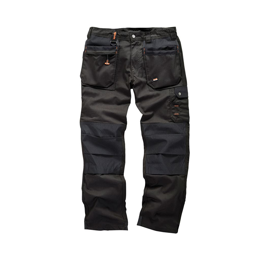 Scruffs Worker Plus Trousers Black - 38R